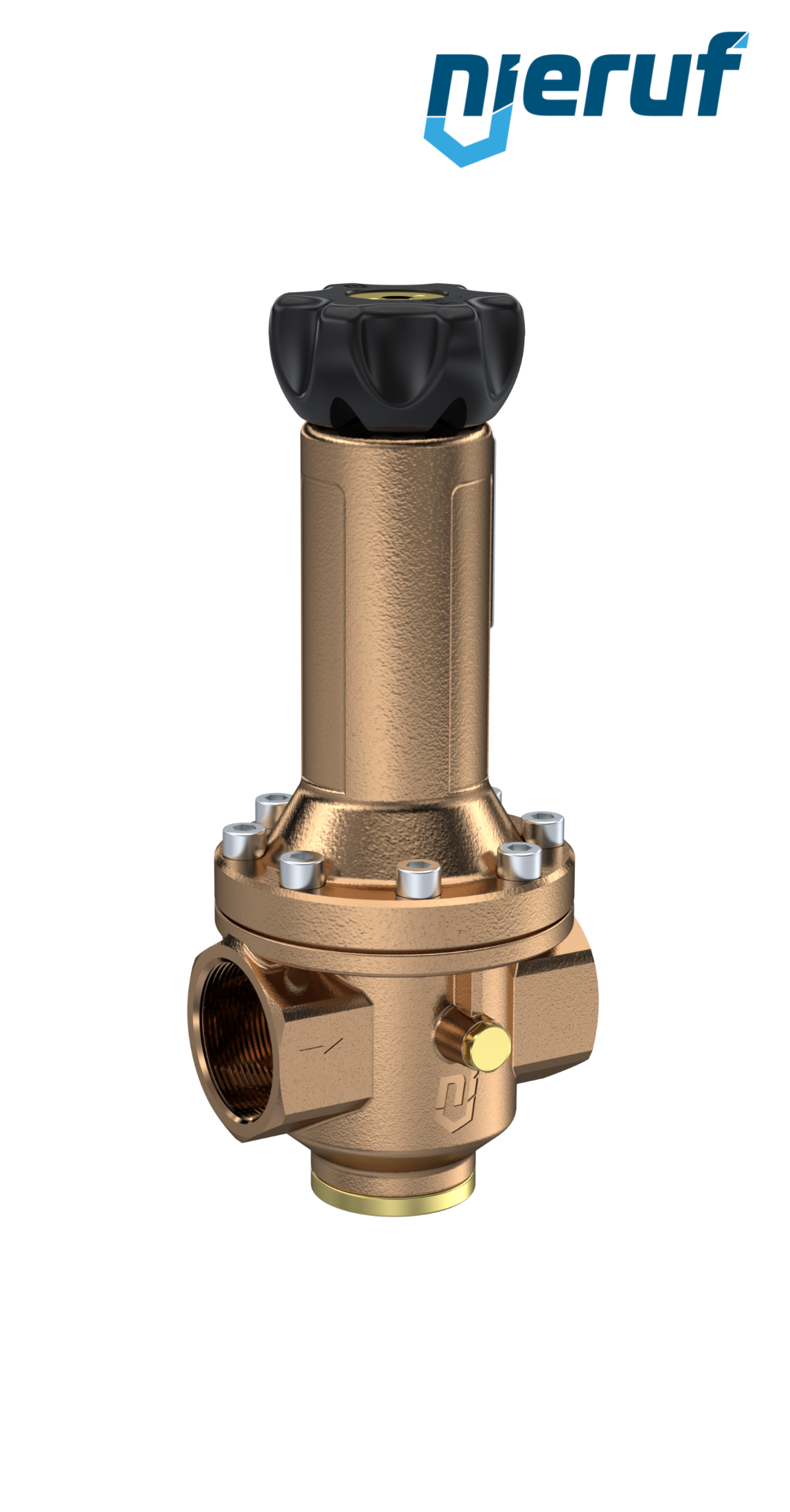 precision-pressure reducing valve with secondary venting 2" inch DM14 gunmetal FKM 0.5 - 15 bar