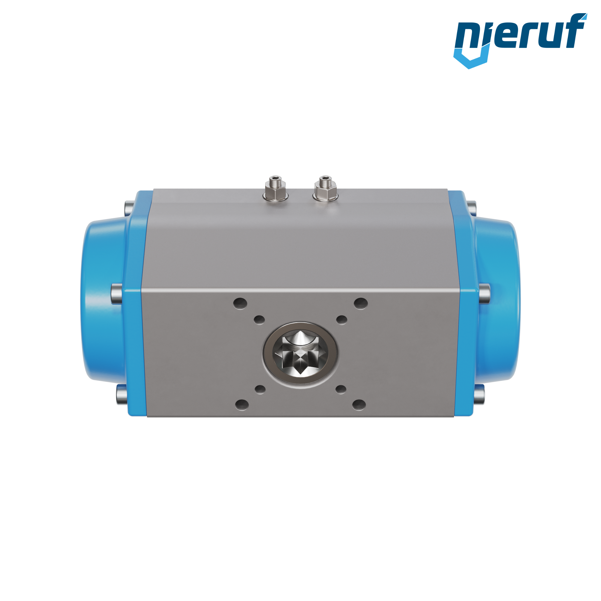 pneumatic actuator AN02 single acting, normally open GS-105 90° with 7 springs