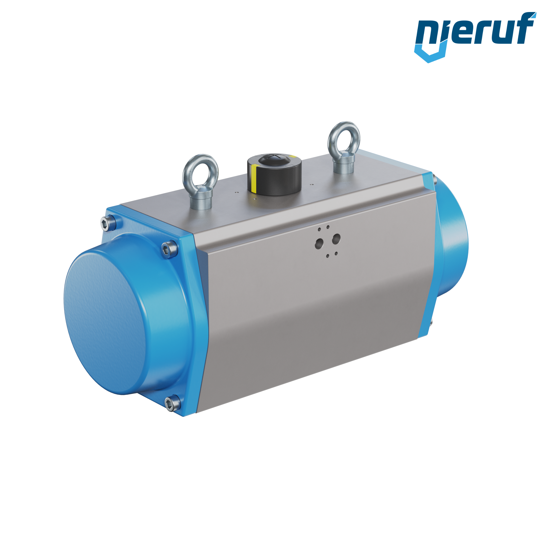 pneumatic actuator AN02 single acting, normally open GS-160 90° with 7 springs