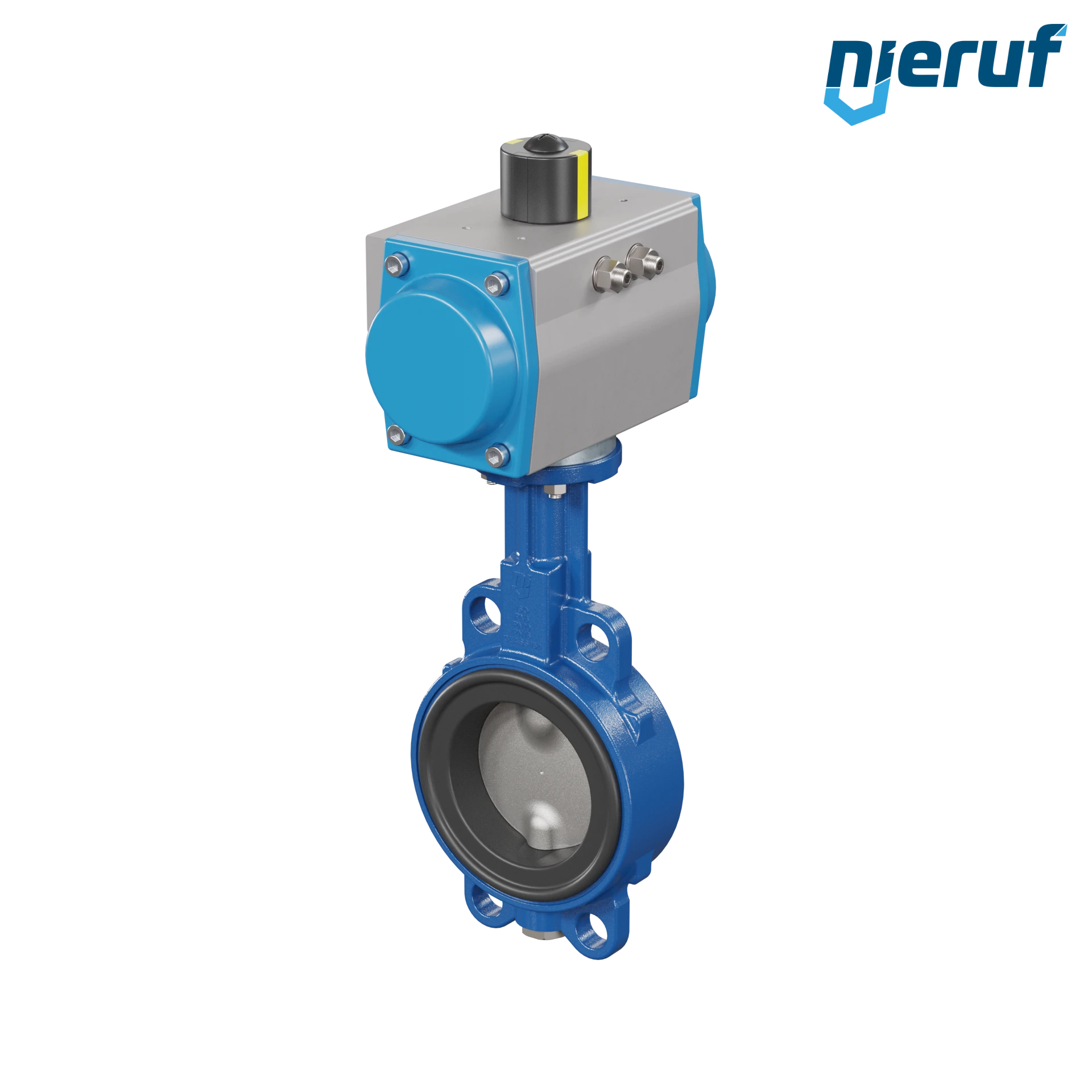 Butterfly valve DN 80 AK01 EPDM high temperature & FDA pneumatic actuator double acting
