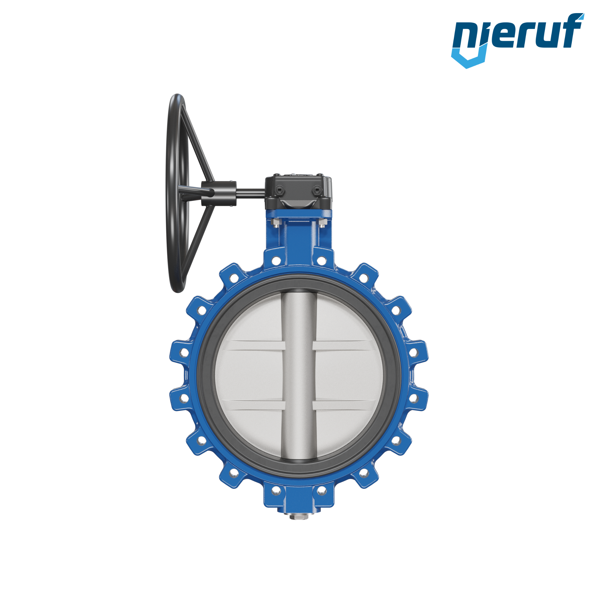 Butterfly valve AK02 DN 350 PN10 DVGW-water Worm gear