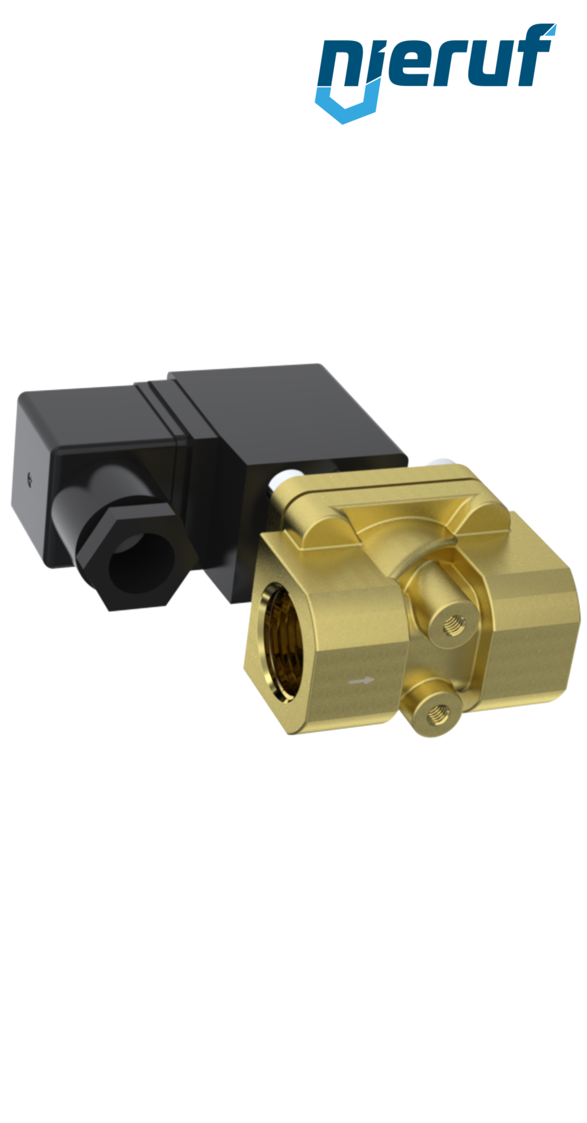 Solenoid valve G 3/8" Inch brass MV07 FKM 230V 50Hz