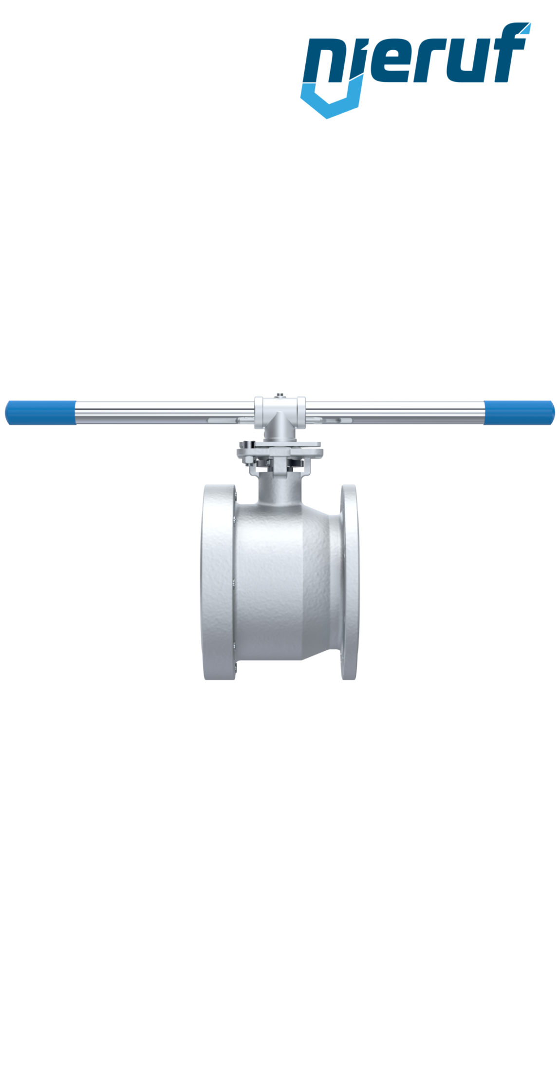 Compact ball valve DN100 PN40 FK04 stainless steel 1.4408