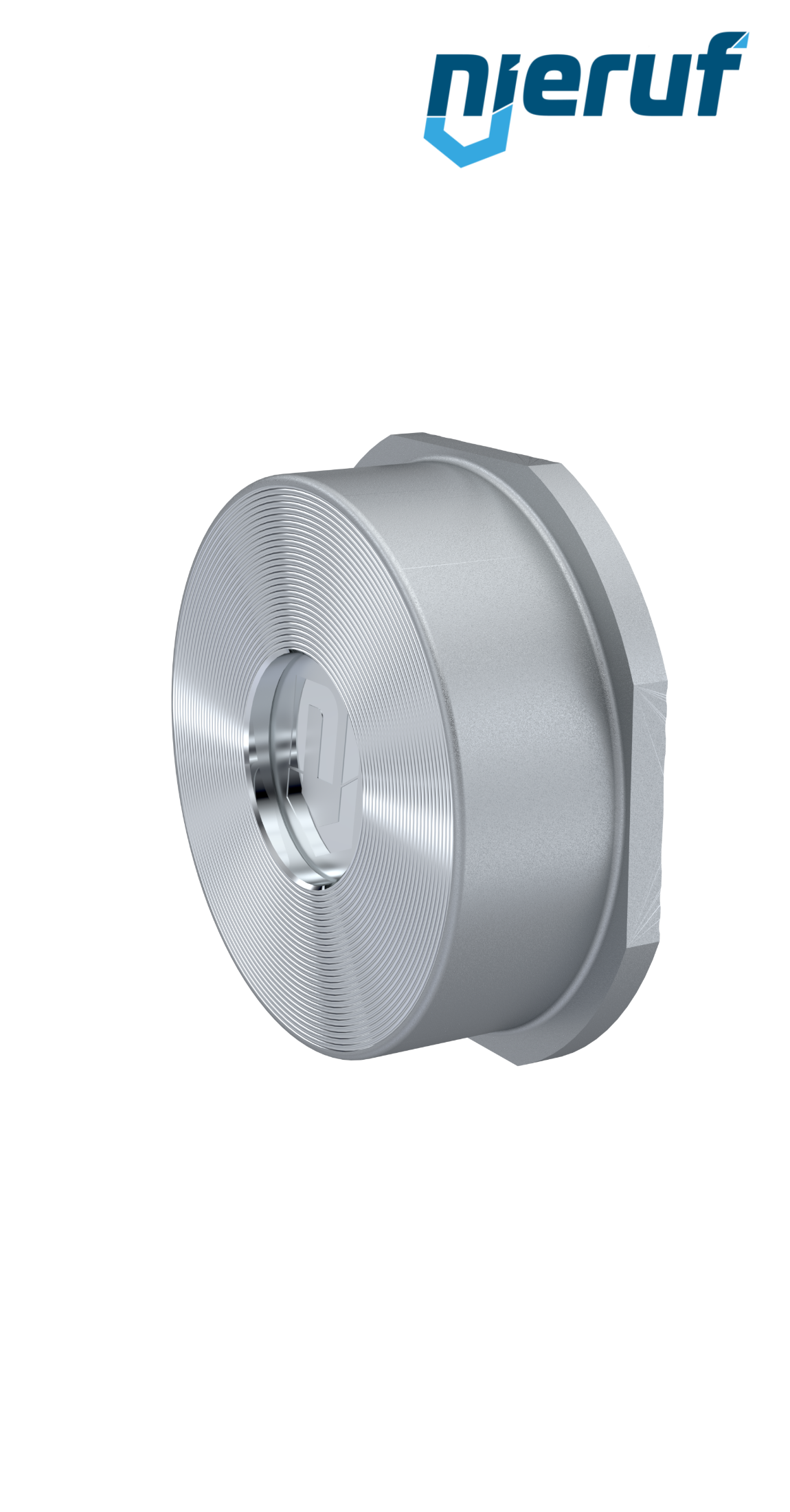 check valve DN 15 Stainless steel CF8M PTFE PN 6/10/16/25/40 DIN EN 1092-1 Form B