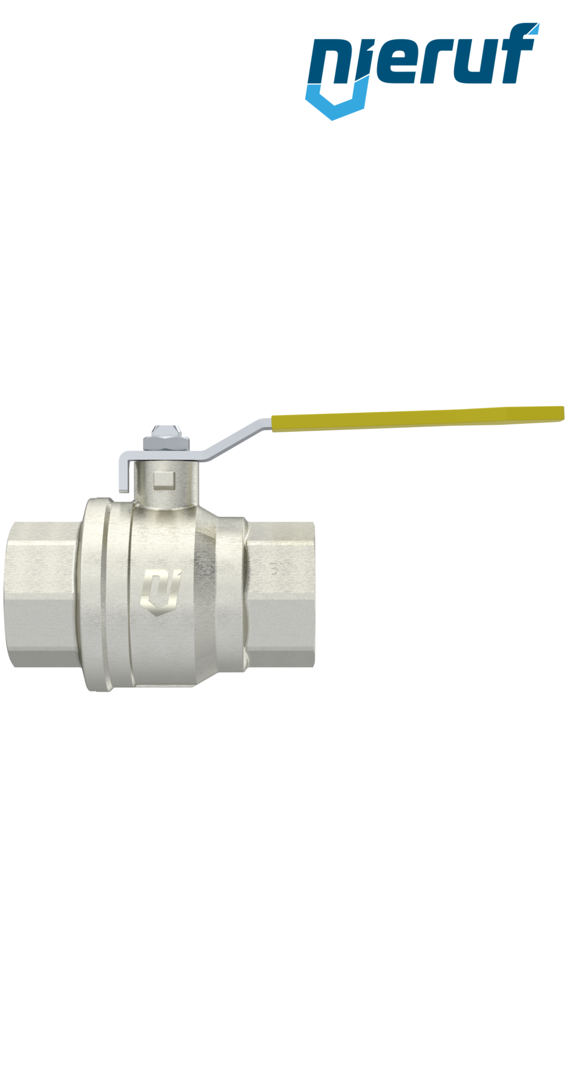 brass ball valve for gas DN20 - 3/4" inch GK14 female thread
