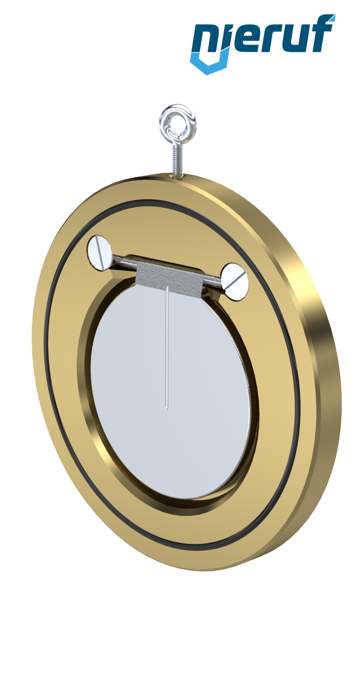 swing check valve DN125 ZR09 Alu bronze 2.0975 / C958 NBR