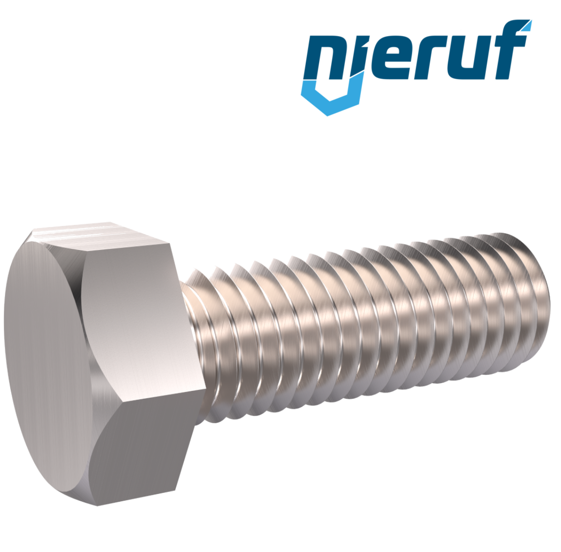 screw M12x60 mm stainless steel A2