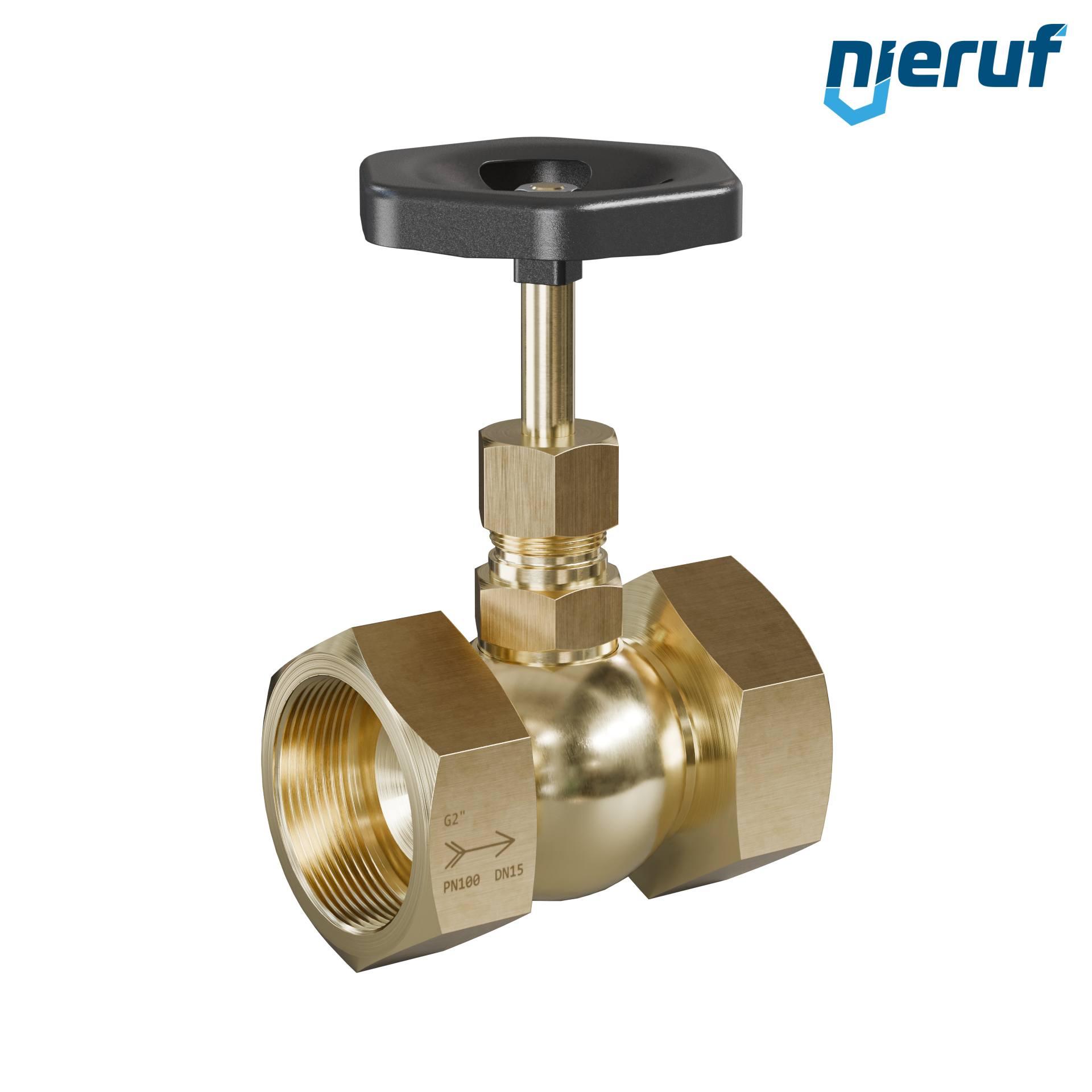 needle valve  2" inch NV02 brass