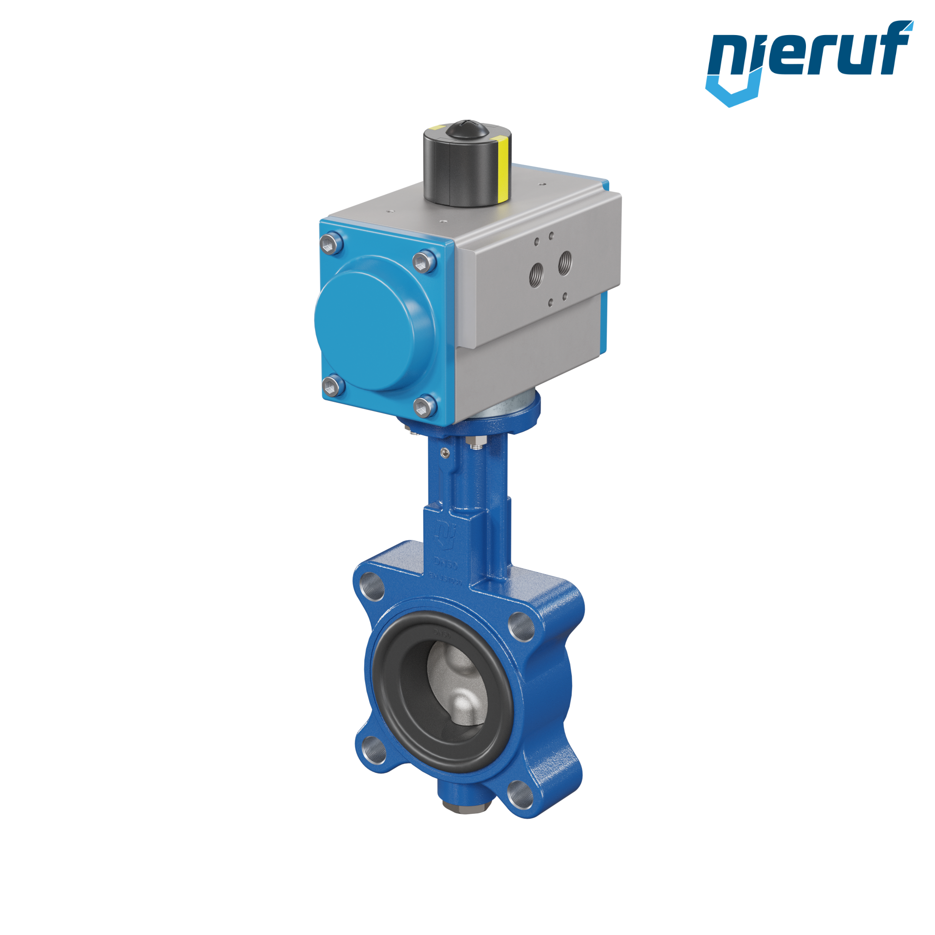 Butterfly valve DN 50 AK02 EPDM high temperature & FDA pneumatic actuator single acting normally closed