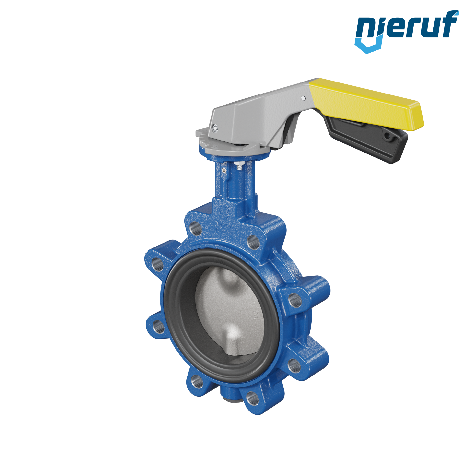Butterfly valve AK02 DN 100 PN10-PN16 DVGW-gas