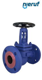 Flange-Globe valve DN 40 AV01 grey cast iron DN-JL1040 regulation cone