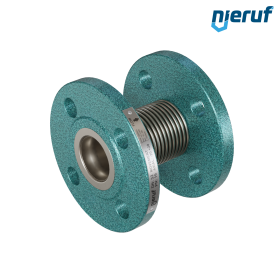 Axial expansion joint DN32 Type KP03 steel-flanges and sleeve made of stainless steel