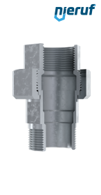 Malleable cast iron fitting union no. 331, DN20 - 3/4" inch galvanized Malleable cast iron fitting union no. 331, DN20 - 3/4" inch galvanized