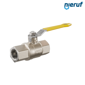 brass ball valve for gas DN15 - 1/2" inch GK14 female thread