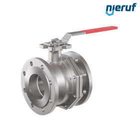 flange ball valve DN100 PN16 FK06 stainless steel 1.4408
