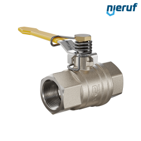 ball valve with spring reload DN25 - 1" inch GK13