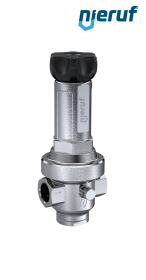 precision-pressure reducing valve 3/4" inch DM15 stainless steel FKM 0.5 - 15.0 bar