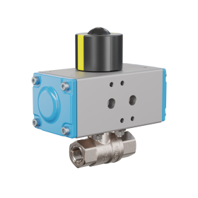 automatic ball valves DN8 - 1/4" inch pneumatic actuator double acting PK01