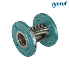 Axial expansion joint DN50 Type KP03 steel-flanges and sleeve made of stainless steel