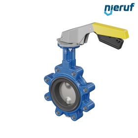 Butterfly valve AK02 DN 80 PN10-PN16 DVGW-gas