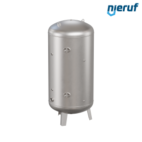 Pressurized water vessel vertical BE04 2000 liter, 0-6 bar, stainless steel Pressurized water vessel vertical BE04 2000 liter, 0-6 bar, stainless steel