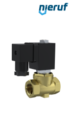 Solenoid valve G 1/4" Inch brass MV04 FKM 24V DC