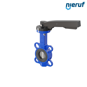 Butterfly valve DN 32 PN16 AK05 NBR lever