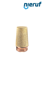 Silencer 1/8" inch made of sintered bronze Silencer 1/8" inch made of sintered bronze
