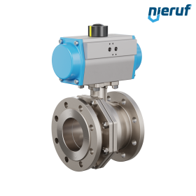 ball valve with actuator DN100 PK05 pneumatic actuator double acting