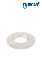 locking washer M08 stainless steel A2