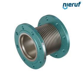 Axial expansion joint DN125 Type KP03 steel-flanges and sleeve made of stainless steel