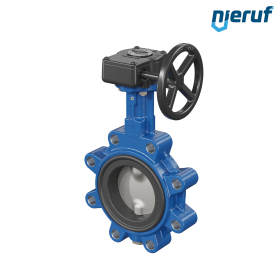 Butterfly valve AK02 DN 80 PN10-PN16 DVGW-water Worm gear