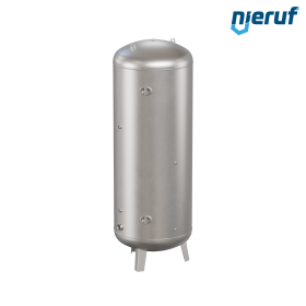 Pressurized water vessel vertical BE04 3000 liter, 0-6 bar, stainless steel