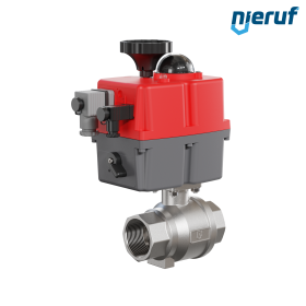 automatic-ball valve DN40 - 1 1/2" inch stainless steel electric 24-240V EK02