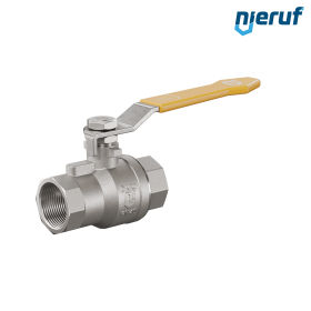 Gas ball valve stainless steel DN20 - 3/4" inch GK07 Biogas DVGW