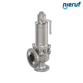 safety valve bellow & gastight cap DN50/DN80 SF04, EPDM, with lifting device lever