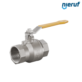 Gas ball valve stainless steel DN40 - 1 1/2" inch GK07 Biogas DVGW