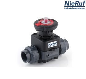 diaphragm valve PVC-U 1/2 Inch female thread EPDM diaphragm valve PVC-U 1/2 Inch female thread EPDM