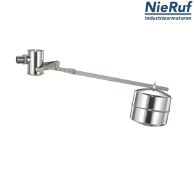 Float valve 3/4" inch stainless steel FKM SW06 floats: in stainless steel Float valve 3/4" inch stainless steel FKM SW06 floats: in stainless steel