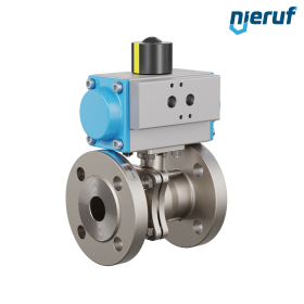 ball valve with actuator DN25 PK05 pneumatic actuator double acting
