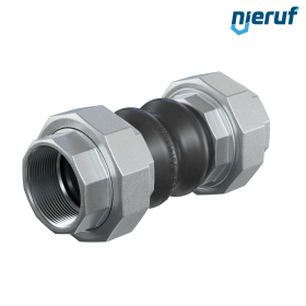 Compensators G 2" Inch Type KP02 steel (electro galvanized) EPDM