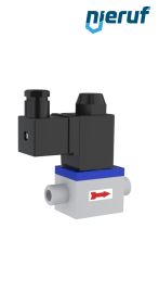 PTFE Solenoid valve DN4,0 KV02 FKM 24V DC PTFE Solenoid valve DN4,0 KV02 FKM 24V DC