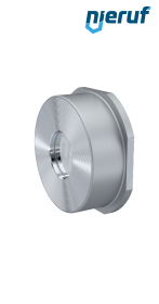 check valve DN 50 Stainless steel CF8M EPDM PN 6/10/16/25/40 DIN EN 1092-1 Form B