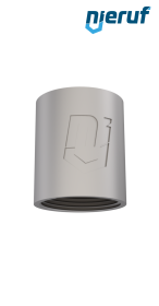 socket 1 1/4" inch female stainless steel 316 L