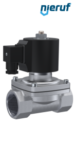 Solenoid valve G 1/2" Inch stainless steel EV06 FKM 230V 50Hz