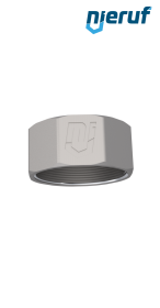 cap 2" inch female stainless steel 316