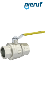 brass ball valve for gas DN15 - 1/2" inch GK14 female thread