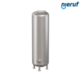 Pressurized water vessel vertical BE04 10000 liter, 0-10 bar, stainless steel