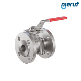 flange ball valve DN32 PN40 FK06 stainless steel 1.4408