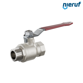 2 way ball valve DN15 - 1/2" inch GK01 female x male thread
